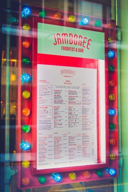 Jamboree Window Menu Design