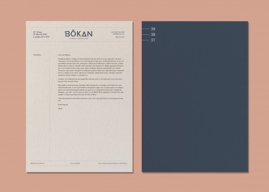 BŌKAN Letterhead