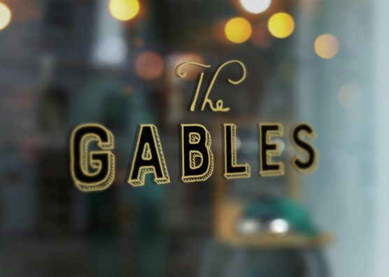 The Gables Window Vinyl