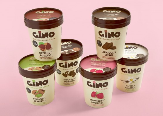 Gino Gelato Ice Cream Pots
