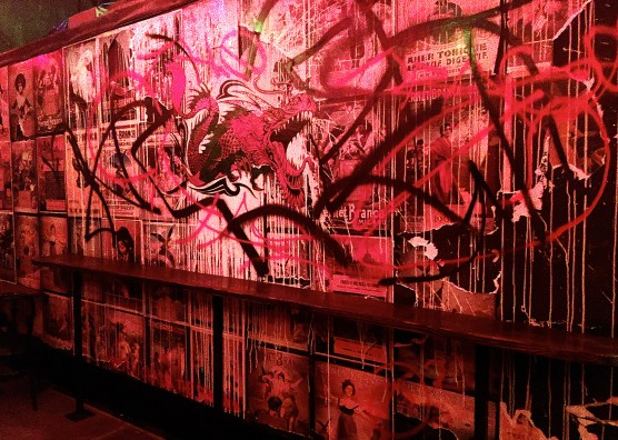 F Pigalle Dragon Mural