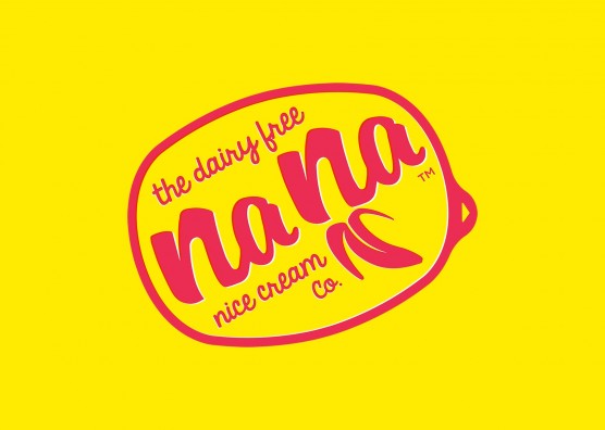 Nana Nice Cream Brand Logo Identity Design